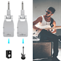 Miniatyrbilde 4 av 8: WP-1 2.4G trådløst gitarrsystem sendermottaker for elektrisk gitar