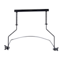 Miniatyrbillede 2 af 8: Holdbar, justerbar metal 10-huls Harmonika Halsholder Stativ Support Tilbehør