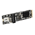 Pikkukuva 3 / 8: 19-nastainen laajennuskortti M.2 MKEY PCIe etuosaan USB 3.1 5Gb VL805 ohjaukselle TYPE C 19PIN sovitin tietokoneelle