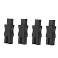 Miniatyrbillede 5 af 8: 4 stk IEC320 C8 til IEC320 C15 Strømadapter Professionel Computer Strømadapter til Laptop PDU Kabinet Ups Stikkontakt