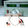 Miniatyrbild 5 av 7: Elektroniktestkabel med 4 terminaler Digital brygga Testklämma Lågt motstånd Testklämmakabel