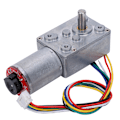 Pikkukuva 5 / 7: Vaihdemoottorivaihde Vaihdeventtiili koodarilla 20–60RMP Harjattu DC-moottori Elektroniset laitteet JGY371DC12V 60RPM