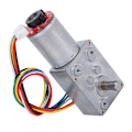 Pikkukuva 1 / 7: Vaihdemoottorivaihde Vaihdeventtiili koodarilla 20–60RMP Harjattu DC-moottori Elektroniset laitteet JGY371DC12V 60RPM