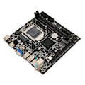 Pikkukuva 8 / 8: Työpöytäemolevy LGA1155 liitäntä Dual Channel DDR3 4 SATA 2.0 M.2 NVME PCIe 2.0 X16 VGA HD-lähtö ITX-emolevy