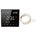 Miniatyrbillede 1 af 8: Sort ME82 LED 7 Smart Termostat Touchscreen APP Kontrol Hjemtermostat 100‑250VAC 16A Elektrisk Gulvvarme