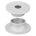 Miniatyrbillede 3 af 7: 7,3 cm loddet diamantslibeskive Frankrig slibeskive til sten marmor keramik 2,0 cm