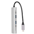 Pikkukuva 8 / 8: 5-in-1 Type-C - HDMI Hub 4K x 2K 30Hz TV-projektori Videoadapter USB 3.0 2.0 telakointiasema