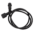 Miniatyrbilde 5 av 8: Hastighetssensor forlengningskabel 3-polet hunn til hann forlengningssnor for Bafang BBS01 BBS02 BBHD midtmotor 60 cm
