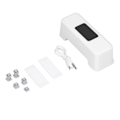 Miniatyrbillede 1 af 8: Automatisk berøringsfri toilet skylleboks Ekstern infrarød 0,25S Induktion Smart toilet skylle sensor Hvid