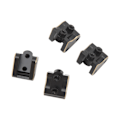 Miniatyrbilde 6 av 8: 4 stk RC Link Mount Messing Stabil Rustfri RC Oppgraderingsdeler for Axial SCX10 II AR44 Aksler 1/10 Svart
