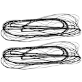 Miniatyrbillede 8 af 8: Polyester 12-strenget buesnor til recurve bue jagtudstyr 160+173 cm