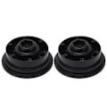 Miniatyrbilde 3 av 8: 2 stk RC Hjulnav Felg Profesjonell Aluminium Legering Hjulnavsett for Axial SCX6 1/6 RC Bil Svart