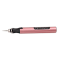 Miniatyrbild 7 av 7: Elektrisk gravyrpenna USB-laddning Trådlös gör-det-själv-indikatorlampor Automatiskt strömavbrottsskydd Minislippenna Rose Gold