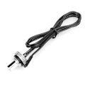Miniatyrbillede 3 af 8: Temperatursensor-stik Vandtæt Stop G1/4 Forlænget Montering DTCWD-terminal Datalogtilbehør (sølv)