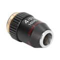 Miniatyrbild 5 av 8: Achromatic Microscope Objective 4X High Magnification Lins 20,2 mm Interface Thread Standard RMS