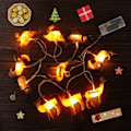 Miniatyrbild 7 av 8: Animal String Lights 10 LEDs Små djur String Lights Barnrumsdekoration för barnrum Inomhus String Lights