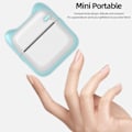 Miniatyrbillede 6 af 8: Bærbar miniskriver Trådløs BT termisk printer Nem at bruge Kompatibel med Android IOS Lommeprinter Etiketmager