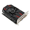 Miniatyrbilde 6 av 8: Spill Grafikkort 2GB GDDR3 64bit PCIe1.1 X16 700MHz klokke Dobbel kjøleventilator Skrivebord grafikkort for dataspill