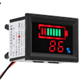Miniatyrbillede 1 af 7: YB27VE Elbil Digital LED Spænding og Strøm Dual Meters Tester Batteri Strøm Display Spændingsmåler Lithium Batteri 48V