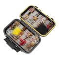Miniatyrbilde 4 av 8: 72 stk Fluestangfluer Kit Rustfritt stål Holdbart materiale Levende lyse farger Fluestanglokk for fiske
