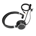Miniatyrbillede 4 af 8: H2000‑3.5 Telefon Headset med Mikrofon og Lydkontrol til Telefon Call Centre og Kontorer