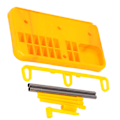 Miniatyrbilde 6 av 8: Trådholder for 3 tråder i plast for hjemmebroderimaskin
