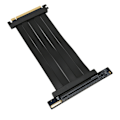 Pikkukuva 5 / 8: PCIE 4.0 X16 Nouseutinkaapeli Näytönohjaimen jatkokaapeli 90 asteen korkea nopeus GPU-sovitinkaapeli musta