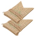 Miniatyrbilde 2 av 8: Jutevimpel Flagg Lucky Clover Irsk Festival Veggdekor Banner DIY Hjeminnredning