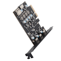 Pikkukuva 8 / 8: PCIe - Type C laajennuskortti USB3.2 20Gbps Dual Chip 19Pin liitin PCIe ohjain kortti Win 7 8 10 työpöydälle