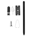 Miniatyrbillede 3 af 8: Foldbar Telefon Touch Pen Følsom Præcis Kontrol Foldbar Telefon Stylus Pen med 3 Spidser til Samsung Galaxy Z Fold 4 Sort