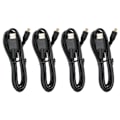Miniatyrbillede 6 af 8: 4 stk. Micro HDMI til HDMI Kabel 1,5 Meter HD Videoledning Passer til Raspberry Pi 4B