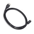 Pikkukuva 2 / 8: Latauskaapeli TypeC - USBA Uros USB3.0 HighSpeed ​​Yhdistysjohto mobiilille tietokoneelle (1M musta)