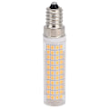 Miniatyrbillede 5 af 8: E14 LED Glødepære Majslampe 1500LM 136LED Dæmpbar Glødepære til Lysekrone Loftlys Vægslampe 110V 10W Varmt Hvid