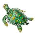 Miniatyrbild 6 av 8: Turtle Trinket Staty zinklegering Små smycken Förvaringslåda Container Collection Hemprydnad