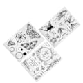 Miniatyrbilde 1 av 7: 3 stk klare stempler Transparent gjenbrukbare gjør-det-selv håndbok Scrapbook Ferdig stempel Papirhåndverk Håndlagde gaver