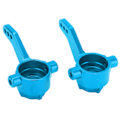 Miniatyrbilde 2 av 8: 2 stk RC Styrekopper Aluminiumslegering Høy styrke RC Bil Reservedeler Tilbehør for ARRMA TyphonBlue