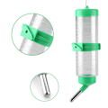 Pikkukuva 7 / 8: 250 ml Lemmikkirottien juomapullo Hamster Auto Non Drip Riippuva Vedenjakaja Vihreä