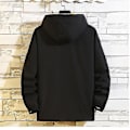 Miniatyrbillede 3 af 5: Sort XL 6XL 7XL 8XL Plus Size Mænds Forår Efterår Casual Mode Bomberjakke Mænd Overfrakke Baseballjakker