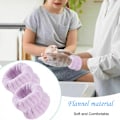 Miniatyrbillede 5 af 8: 4 par Wrist Spa Wash Band Farve Håndledsvaske Håndklædeband Absorberende Armbånd Håndleds Svedbånd til at vaske Ansigtet