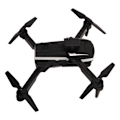 Miniatyrbillede 5 af 8: Foldbar drone med 4K enkelt kamera WiFi LED-lys 50x Zoom One Key Take Off 4K Intelligent Hindringsovervågning RC Quadcopter Sort