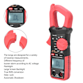 Miniatyrbild 6 av 7: TA8315D Multifunktionell digital handhållen skärmklämma Multimeter AC DC Spänningsströmmätare