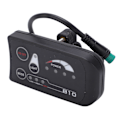 Miniatyrbillede 6 af 8: Elcykel LED Display Kontrolpanel 36V 48V S810 LED Display Måler til Elcykel Modifikation Vandafvisende Grænseflade