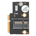 Miniatyrbild 3 av 8: M.2 NGFF Key E till Lågprofil Mini PCI-E Adapter Konverterare Wifi för Intel AX200/Lenovo Y510P