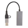 Pikkukuva 1 / 8: Type-C RJ45 -sovitin 10 100 1000 Mbps Itseohjautuva USB 3.0 2.0 Tukee USB C - Ethernet -sovitinta kannettavalle tietokoneelle tablet-laitteelle