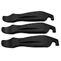 Miniatyrbillede 2 af 8: 3 stk. Cykel Dæk Afbryderstang Nylon Dæk Løftestang Anti Slip Høj Hårdhed Cykel Dæk Løftestang Reparationsværktøj Sort