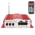 Miniatyrbillede 4 af 8: Billamplifier Digital Audioforstærker 30W 4CH Stereo Effektforstærker Universal til MP3 MP4 DVD VCD FM USB Afspilning