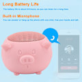 Pikkukuva 7 / 8: Söpö Porsas Mini Langaton Bluetooth 5.0 Kaiutin Sisäänrakennettu Mikrofoni Kotiin Matkustamiseen/Ulkona Käyttöön (Pinkki)