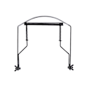 Miniatyrbillede 1 af 8: Holdbar, justerbar metal 10-huls Harmonika Halsholder Stativ Support Tilbehør