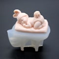 Miniatyrbillede 5 af 8: Silikon kageform Baby shower form kagedekoration Bageform til DIY Chokolade Cupcake Topper
