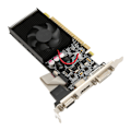 Miniatyrbilde 2 av 8: Diskret grafikkort 64bit 1GB PCI Express 2.0 X 16 DVI VGA HD Multimedia Interface Utgang Rask Kjøling for stasjonær PC